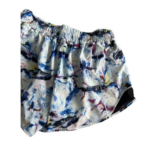 LULULEMON Multicolor Running Workout Shorts Size 8 Tall - Picture 5 of 7